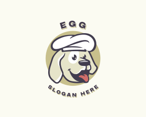 Chef Dog Animal Logo