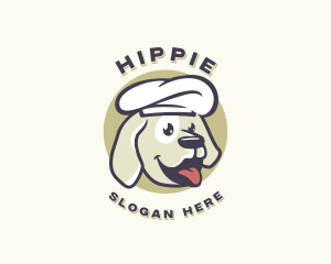 Chef Dog Animal Logo