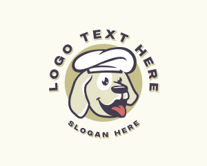 Chef Dog Animal Logo