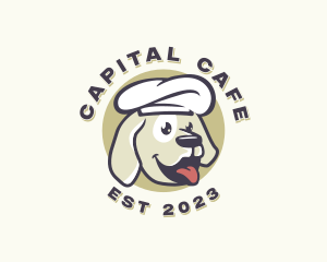 Chef Dog Animal logo design