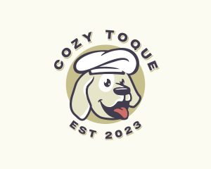 Chef Dog Animal logo design