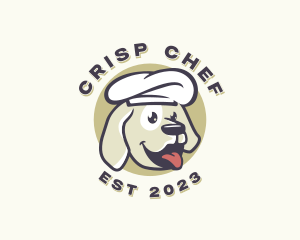 Chef Dog Animal logo design