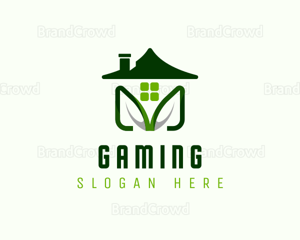 House Leaf Landscaping Logo