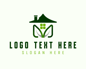 Establishment - House Leaf Landscaping logo design