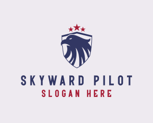 Pilot - Aviation Pilot Eagle logo design