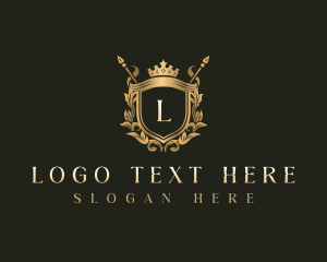 Sword - Premium Royal Crown logo design