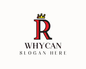 Regal Crown Letter R Logo