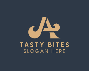Restaurants - Fancy Cursive Business logo design