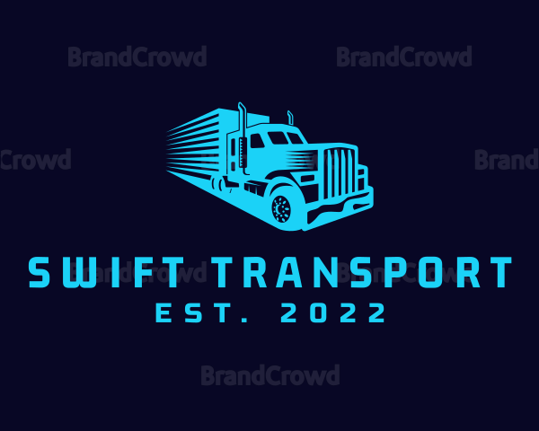 Trucking Logistic Forwarding Logo