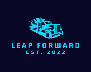 Trucking Logistic Forwarding  logo design