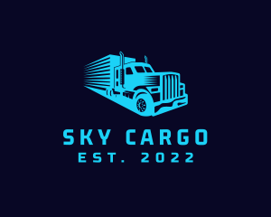 Trucking Logistic Forwarding  logo design