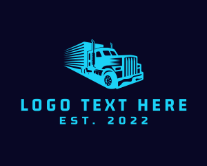 Trailer - Trucking Logistic Forwarding logo design