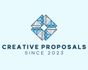 Proposal - Diamond Crystal Letter O logo design