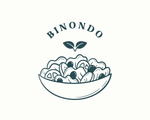 Organic Salad Restaurant Logo