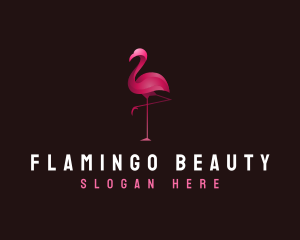 Flamingo - Flamingo Bird Wellness logo design