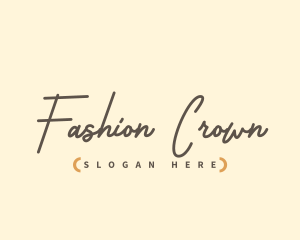 Classic Signature Fashion logo design