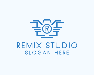 Studio Photography Lens logo design