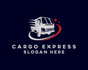 Cargo Truck Logistics logo design