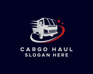 Cargo Truck Logistics logo design