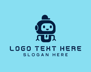 Toddler - Tech Robot Educational logo design