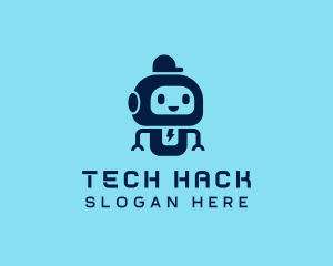 Tech Robot Educational logo design