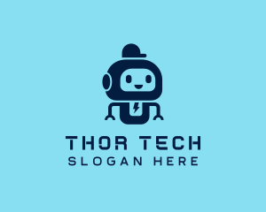 Tech Robot Educational logo design