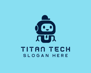 Tech Robot Educational logo design