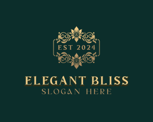 Elegant Floral Boutique Logo