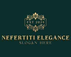 Elegant Floral Boutique logo design