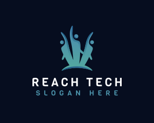 Reach - Career Outsourcing Agency logo design