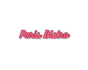 Retro Feminine Script logo design