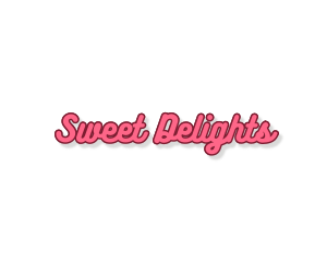 Retro Feminine Script logo design