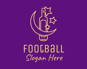 Alcohol - Night Wine Bar logo design