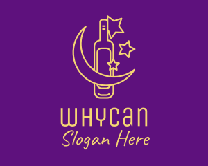 Party - Night Wine Bar logo design