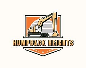 Industrial Excavator Contractor Logo