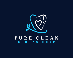 Dental Clean Tooth logo design