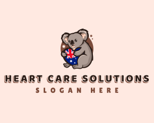 Koala Bear Australia logo design