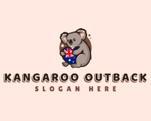 Koala Bear Australia logo design