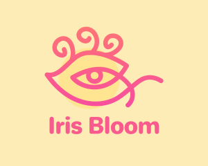 Iris - Mystic Eye Eyelash logo design