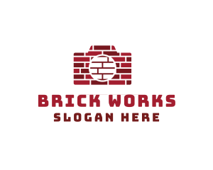 Brick - Brick Photography Camera logo design