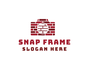 Brick Photography Camera logo design