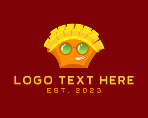 Optalmologist - Hippie French Fries Sunglass logo design