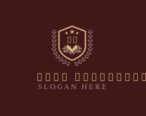 Book Shield Education logo design