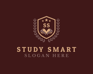 Student - Book Shield Education logo design