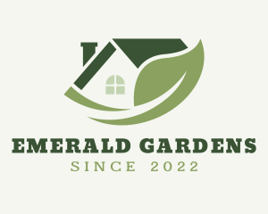 House Yard Plant Garden logo design