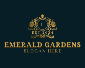 Luxury Wedding Event logo design