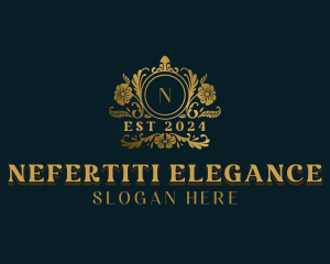 Luxury Wedding Event logo design