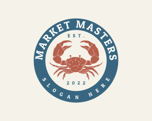 Crab Seafood Restaurant logo design