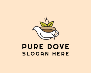 Dove - Dove Bird Coffee logo design