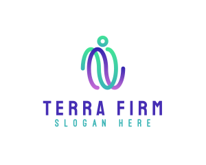 Human Recruitment Firm logo design